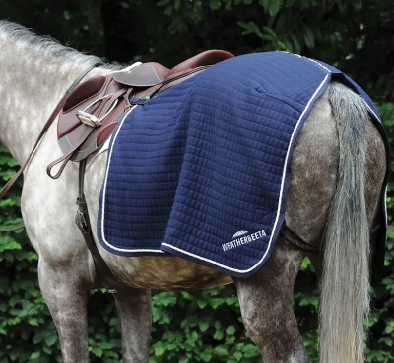 Weatherbeeta Exercise Sheet Navy/Silver